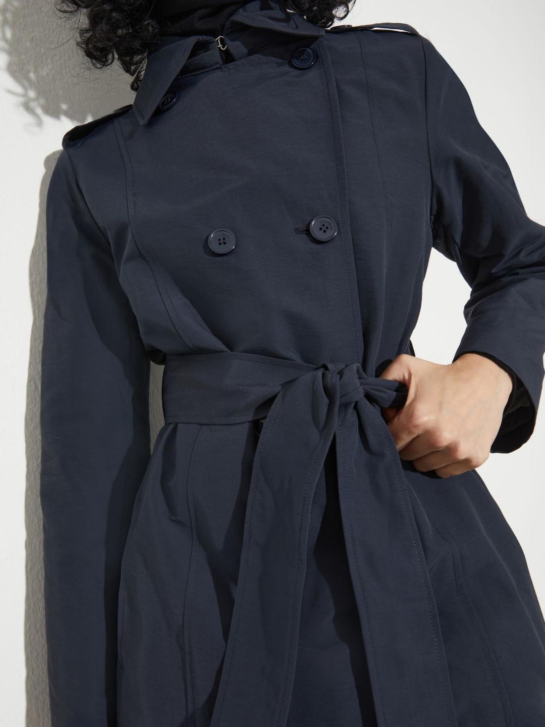 Trench midi in ottoman | Max&Co Trench midi in ottoman - vista alternativa - 37 | Max&Co