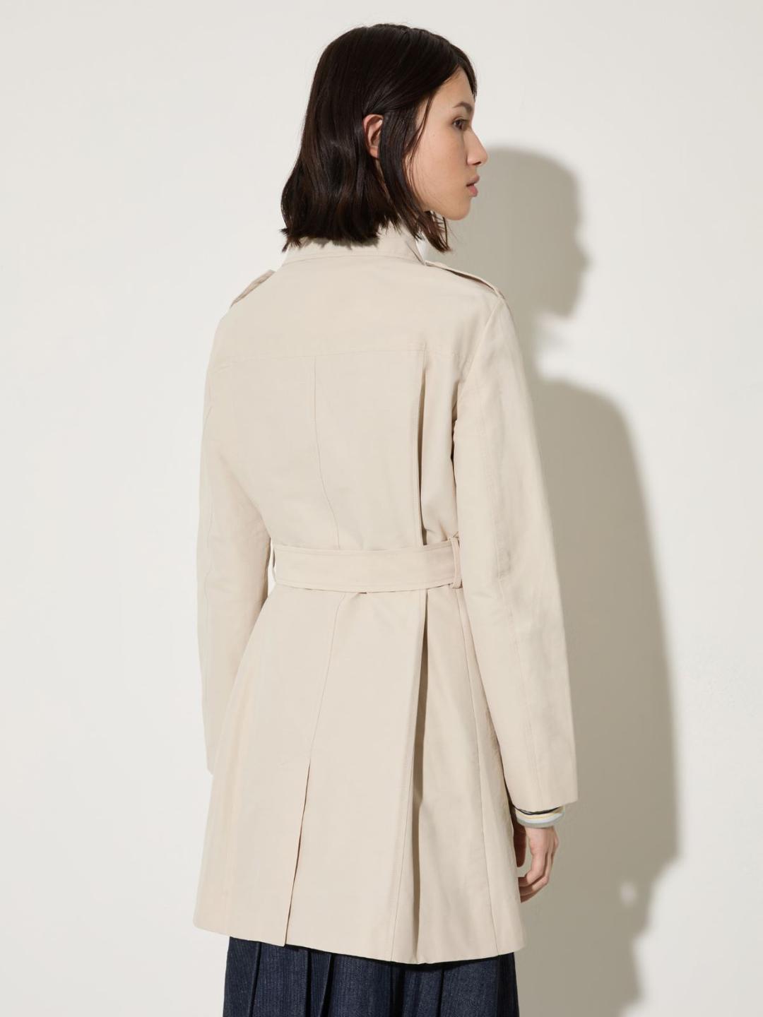 Trench doppiopetto in ottoman | Max&Co Trench doppiopetto in ottoman - vista alternativa - 2 | Max&Co