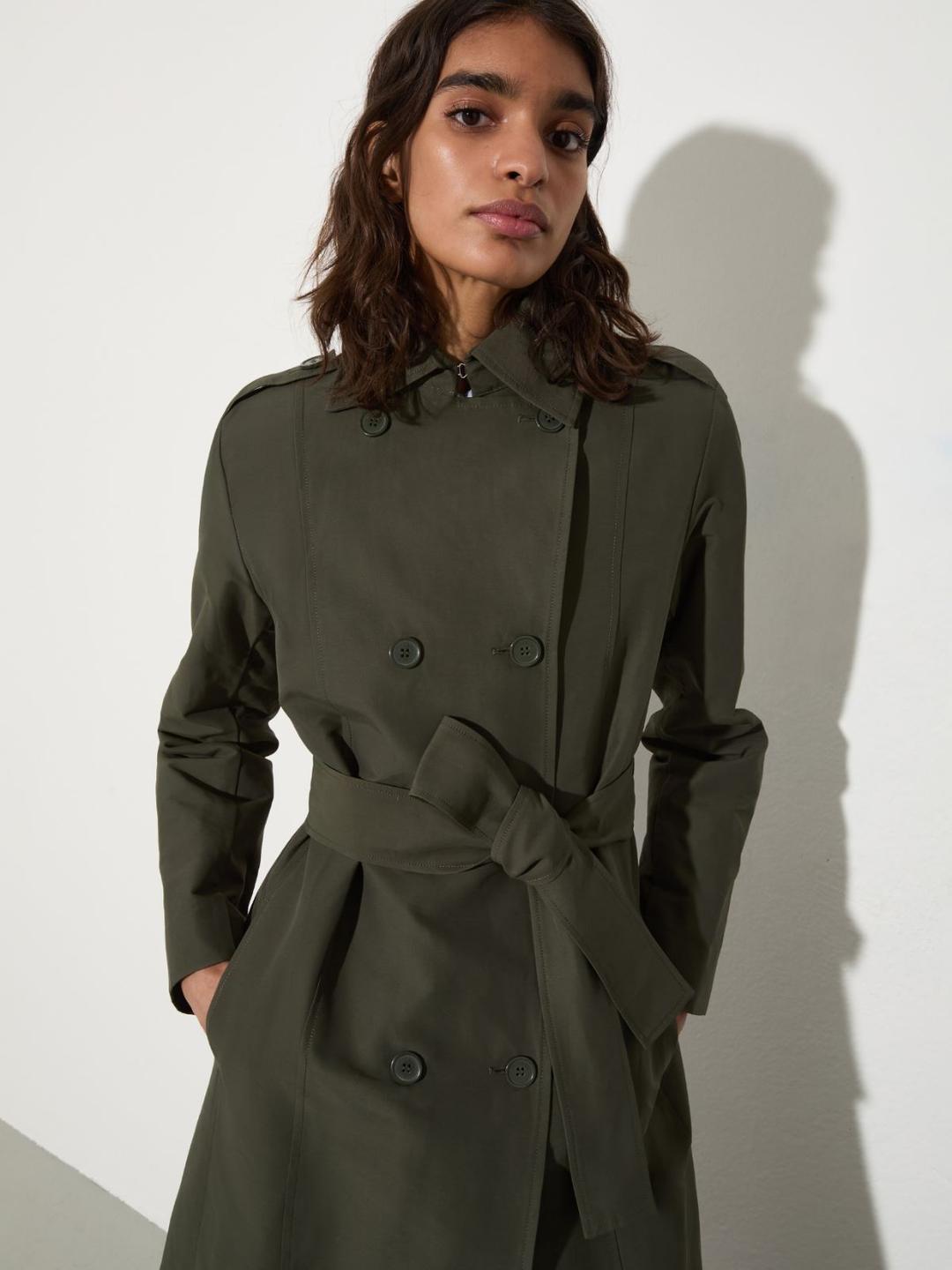 Trench midi in ottoman | Max&Co Trench midi in ottoman | Max&Co