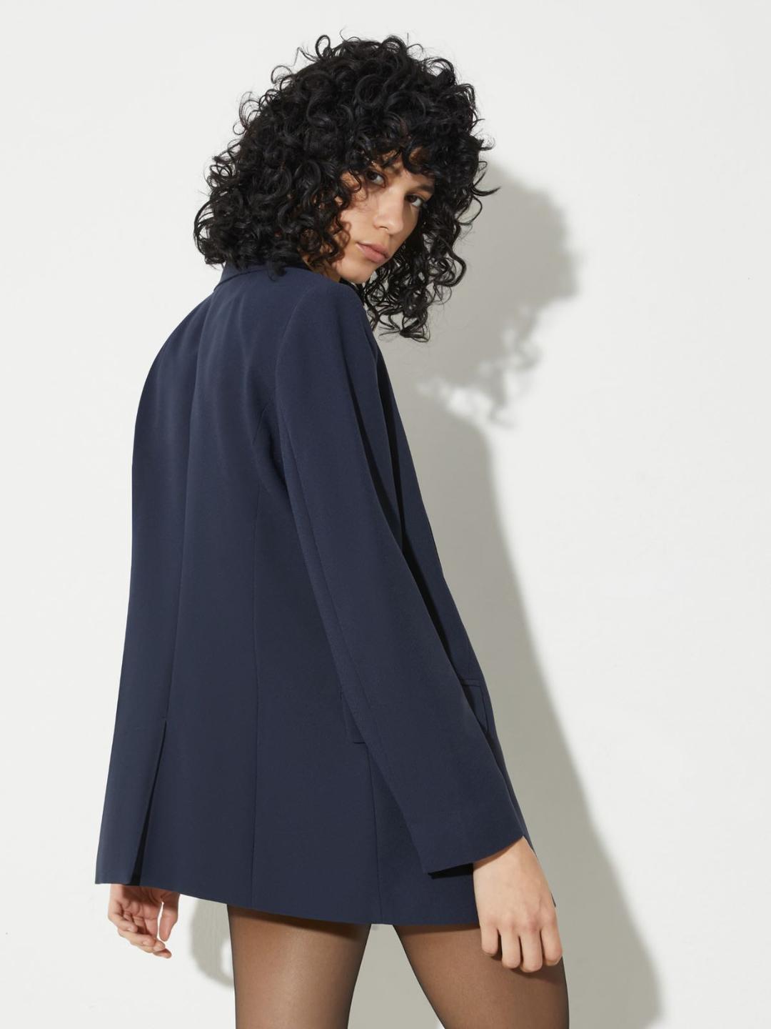 Blazer in envers satin | Max&Co Blazer in envers satin - vista alternativa - 3 | Max&Co