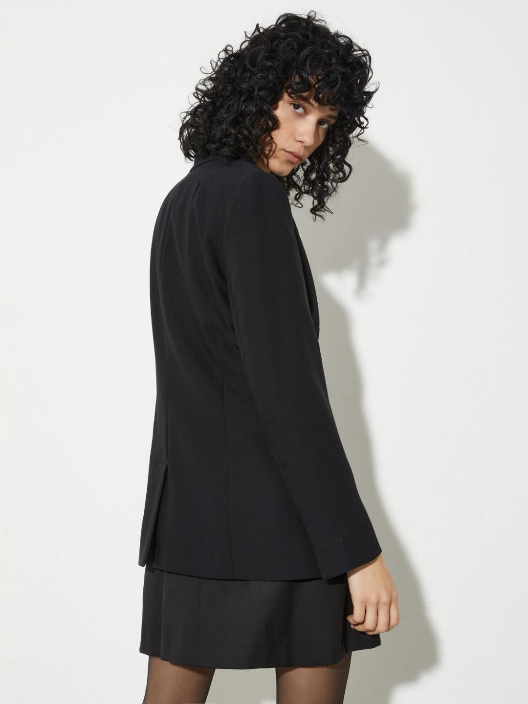 Blazer in envers satin | Max&Co Blazer in envers satin - vista alternativa - 4 | Max&Co