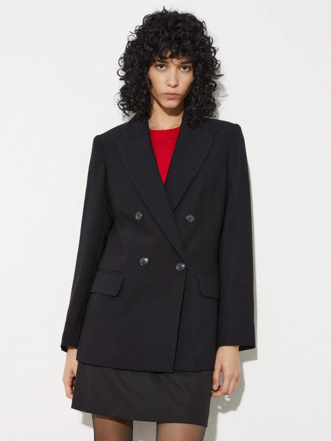 Blazer in envers satin | Max&Co Blazer in envers satin - vista alternativa - 4 | Max&Co