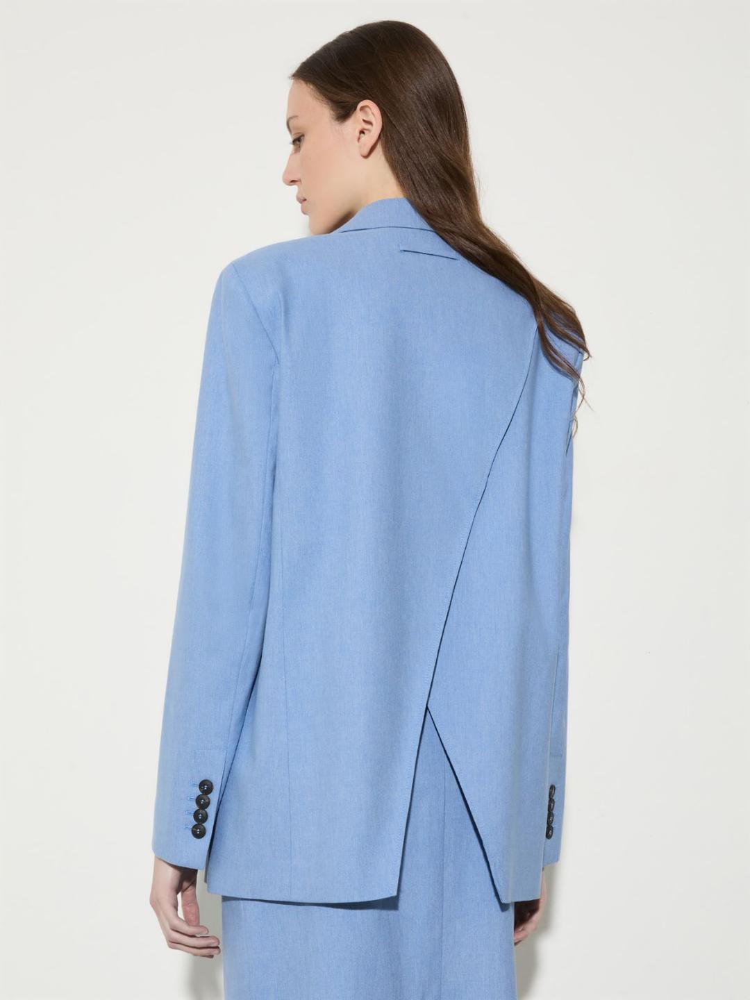 Wrap-back blazer in gabardine | Max&Co Wrap-back blazer in gabardine - vista alternativa - 23 | Max&Co