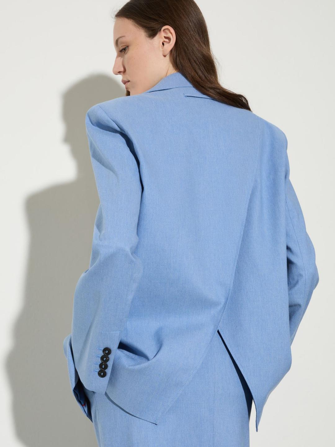 Wrap-back blazer in gabardine | Max&Co Wrap-back blazer in gabardine - vista alternativa - 23 | Max&Co
