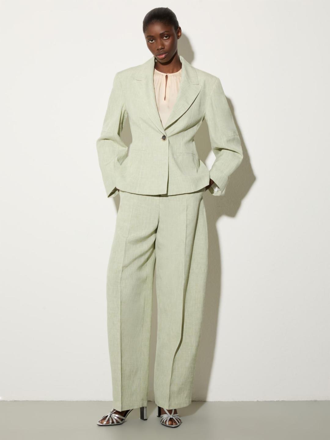 Blazer in blend di lino | Max&Co Blazer in blend di lino - vista alternativa - 3 | Max&Co