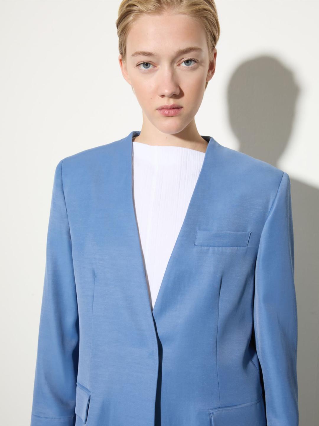 Blazer monopetto con cintura | Max&Co Blazer monopetto con cintura - vista alternativa - 25 | Max&Co