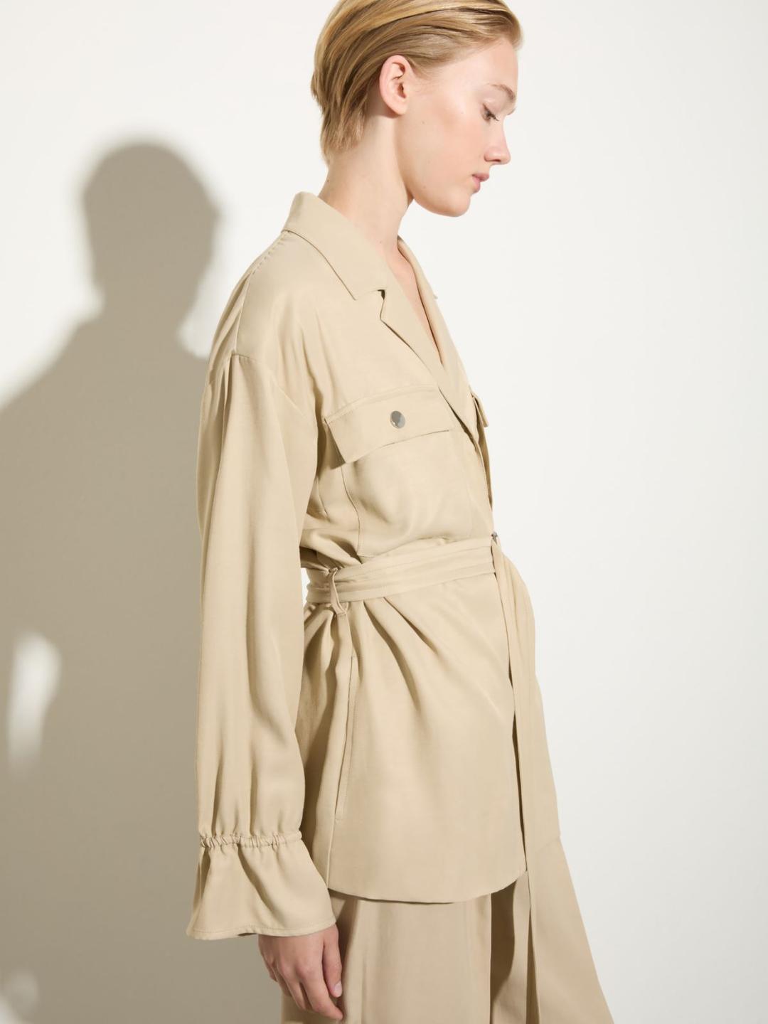 Giacca camicia con cintura | Max&Co Giacca camicia con cintura - vista alternativa - 1 | Max&Co