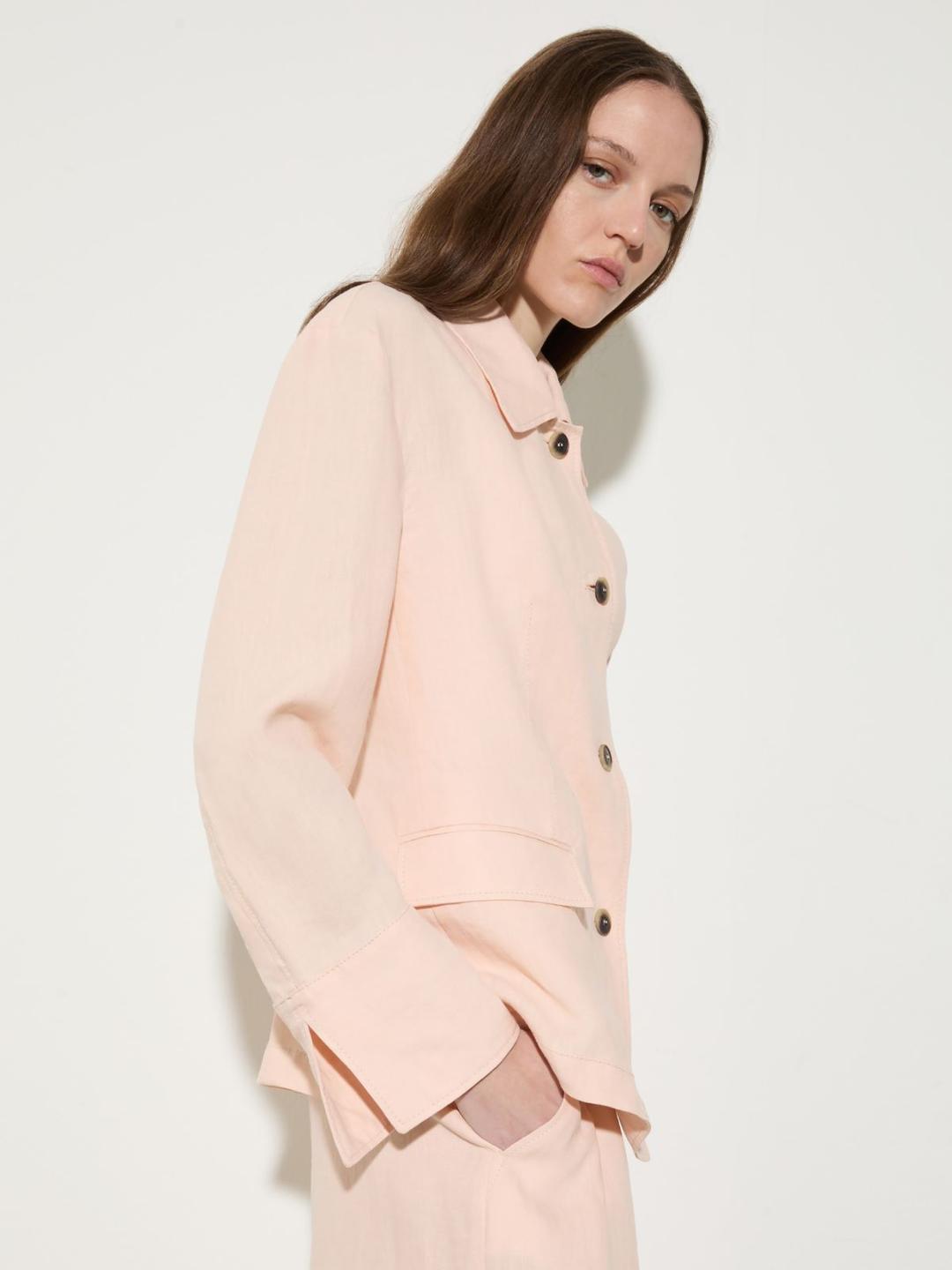 Blazer slim in puro lino | Max&Co Blazer slim in puro lino - vista alternativa - 6 | Max&Co