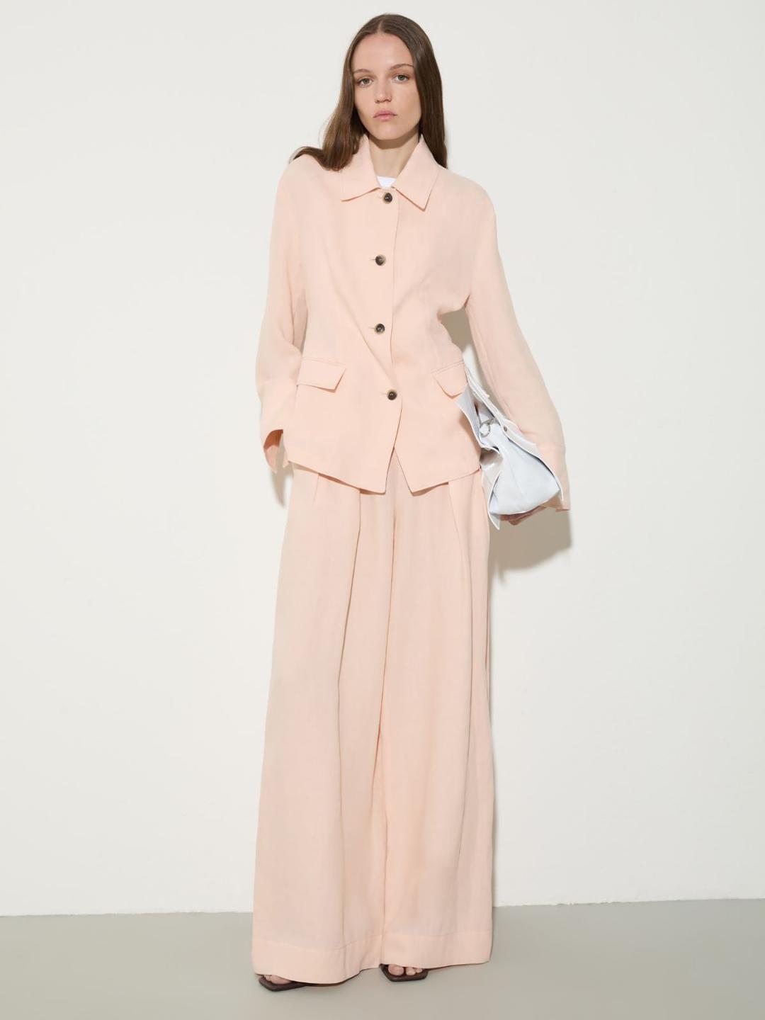 Blazer slim in puro lino | Max&Co Blazer slim in puro lino - vista alternativa - 6 | Max&Co