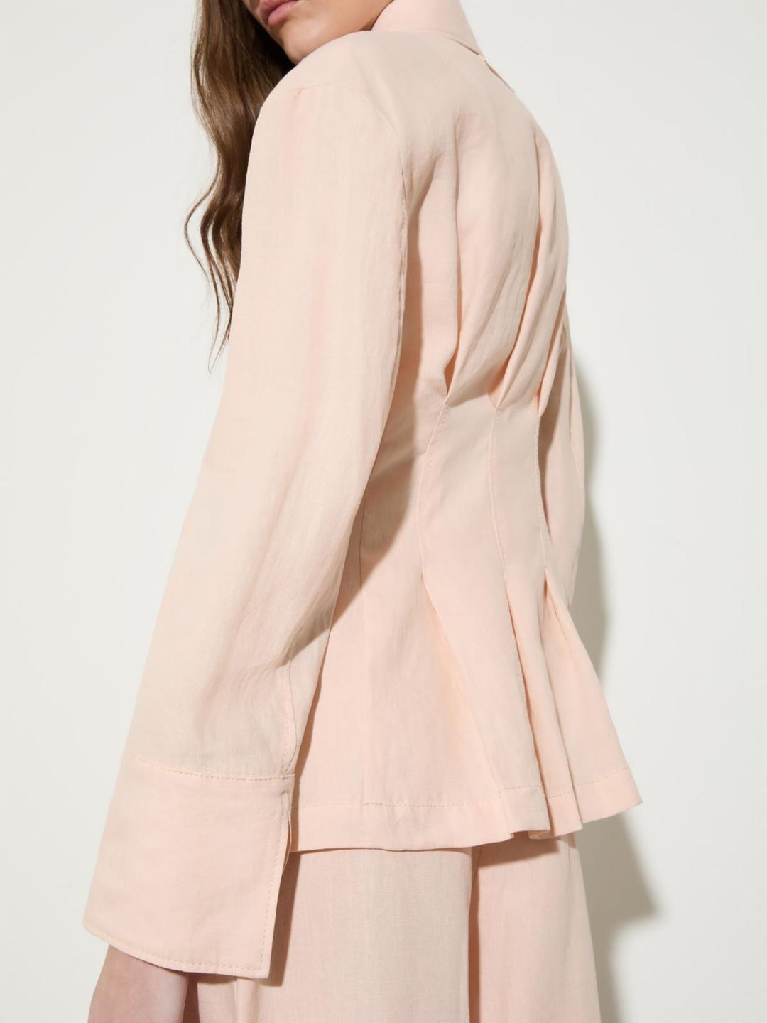 Blazer slim in puro lino | Max&Co Blazer slim in puro lino - vista alternativa - 6 | Max&Co