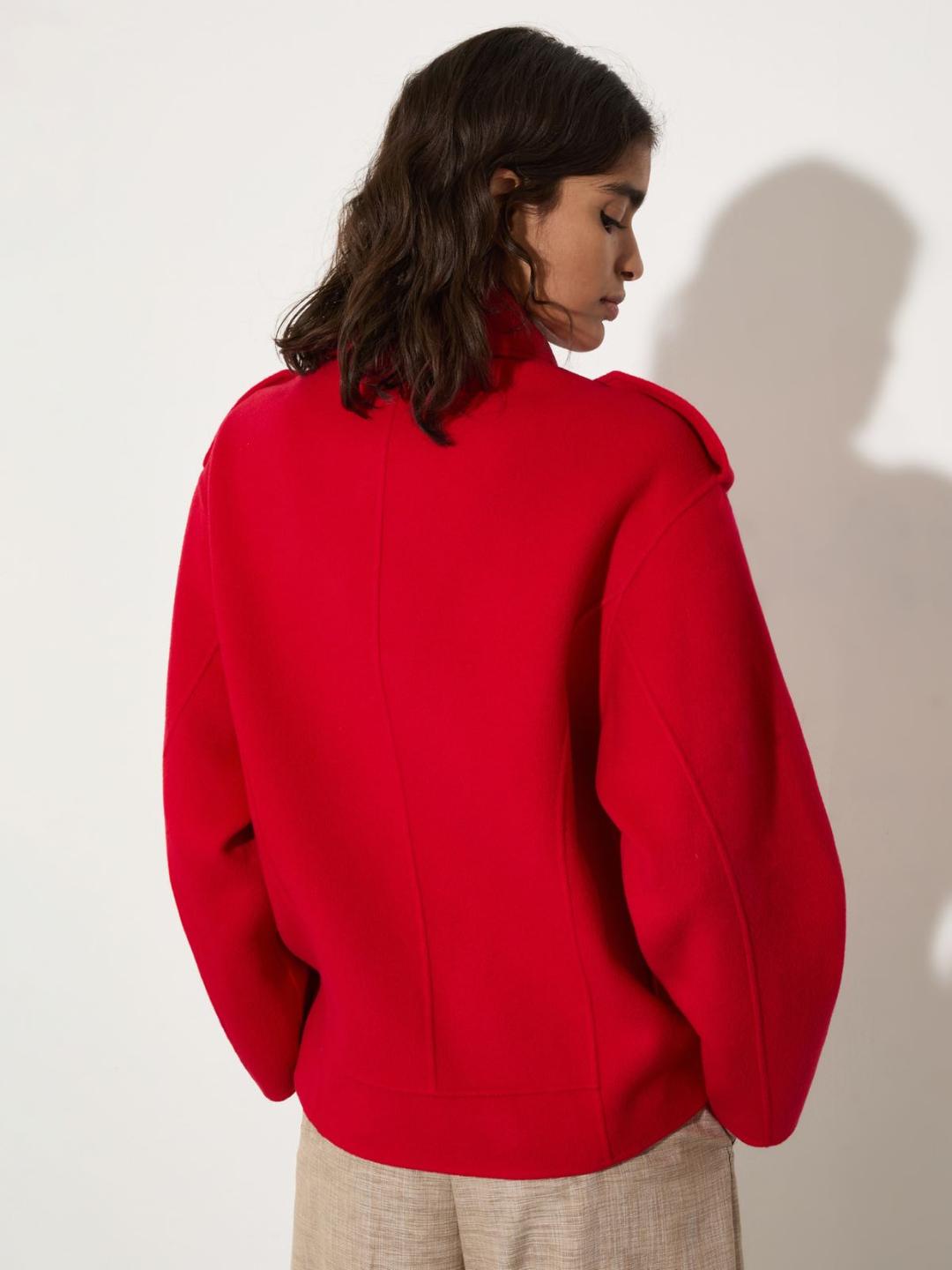 Giacca chiodo in lana double | Max&Co Giacca chiodo in lana double | Max&Co