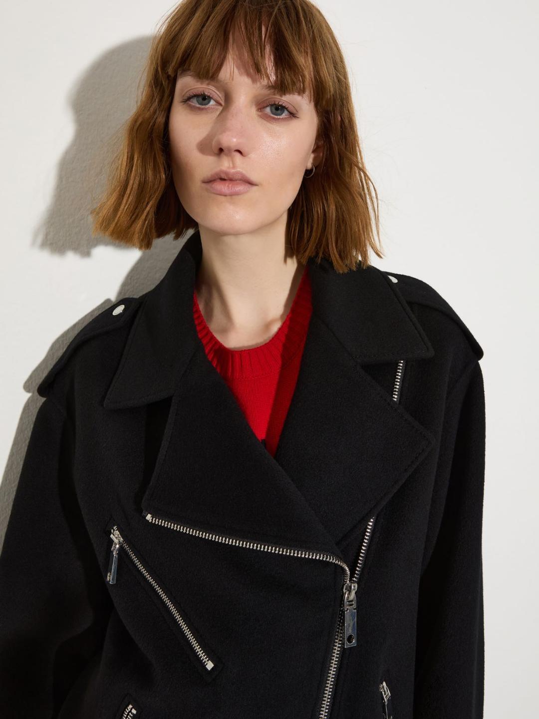 Giacca chiodo in lana double | Max&Co Giacca chiodo in lana double | Max&Co