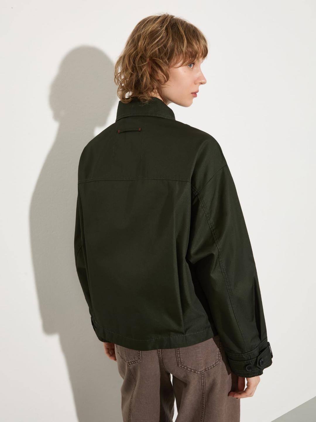 Cropped trench in gabardine | Max&Co Cropped trench in gabardine - vista alternativa - 27 | Max&Co