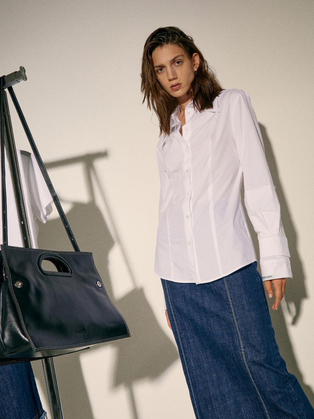 Camicia slim Sami Miró &Co.llaboration | Max&Co Camicia slim Sami Miró &Co.llaboration - vista alternativa - 35 | Max&Co