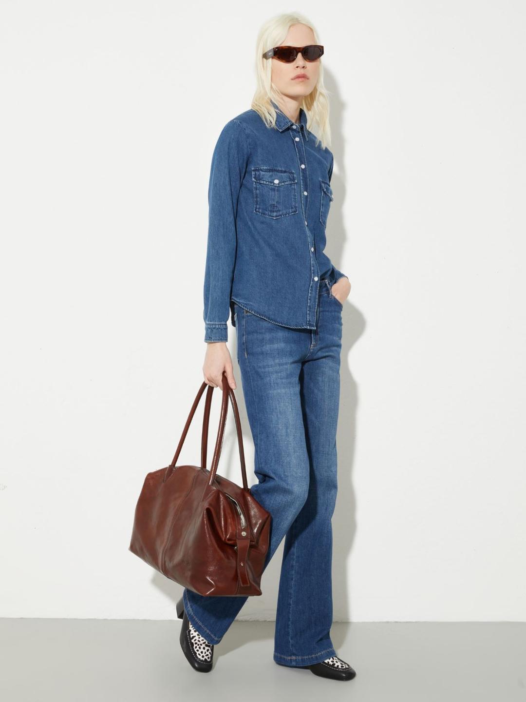 Camicia in denim | Max&Co Camicia in denim - vista alternativa - 0 | Max&Co