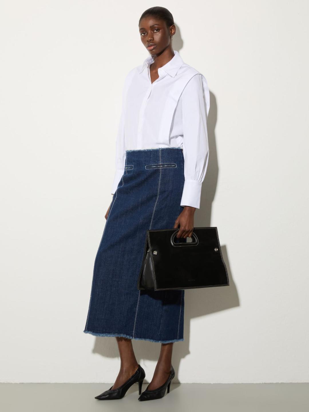 Camicia in popeline di cotone | Max&Co Camicia in popeline di cotone - vista alternativa - 15 | Max&Co