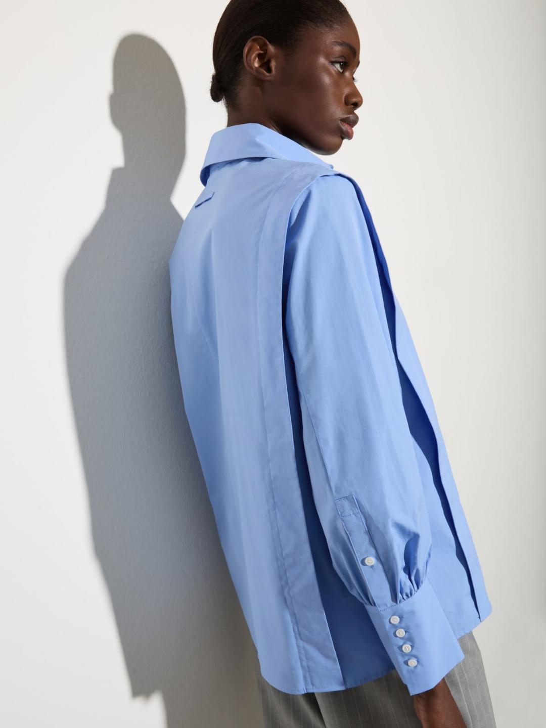 Camicia in popeline di cotone | Max&Co Camicia in popeline di cotone - vista alternativa - 8 | Max&Co