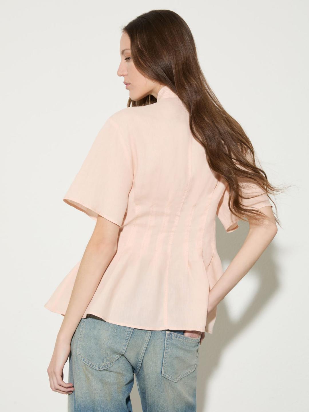 Camicia slim in puro lino | Max&Co Camicia slim in puro lino - vista alternativa - 3 | Max&Co