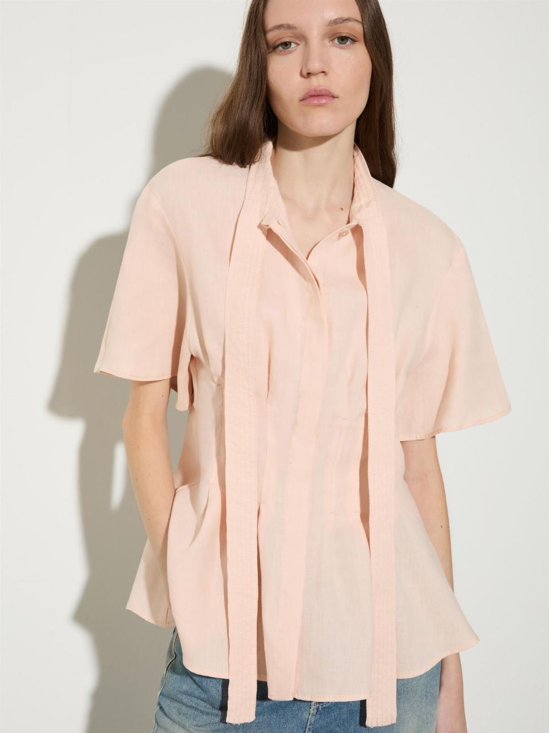 Camicia slim in puro lino | Max&Co Camicia slim in puro lino - vista alternativa - 3 | Max&Co