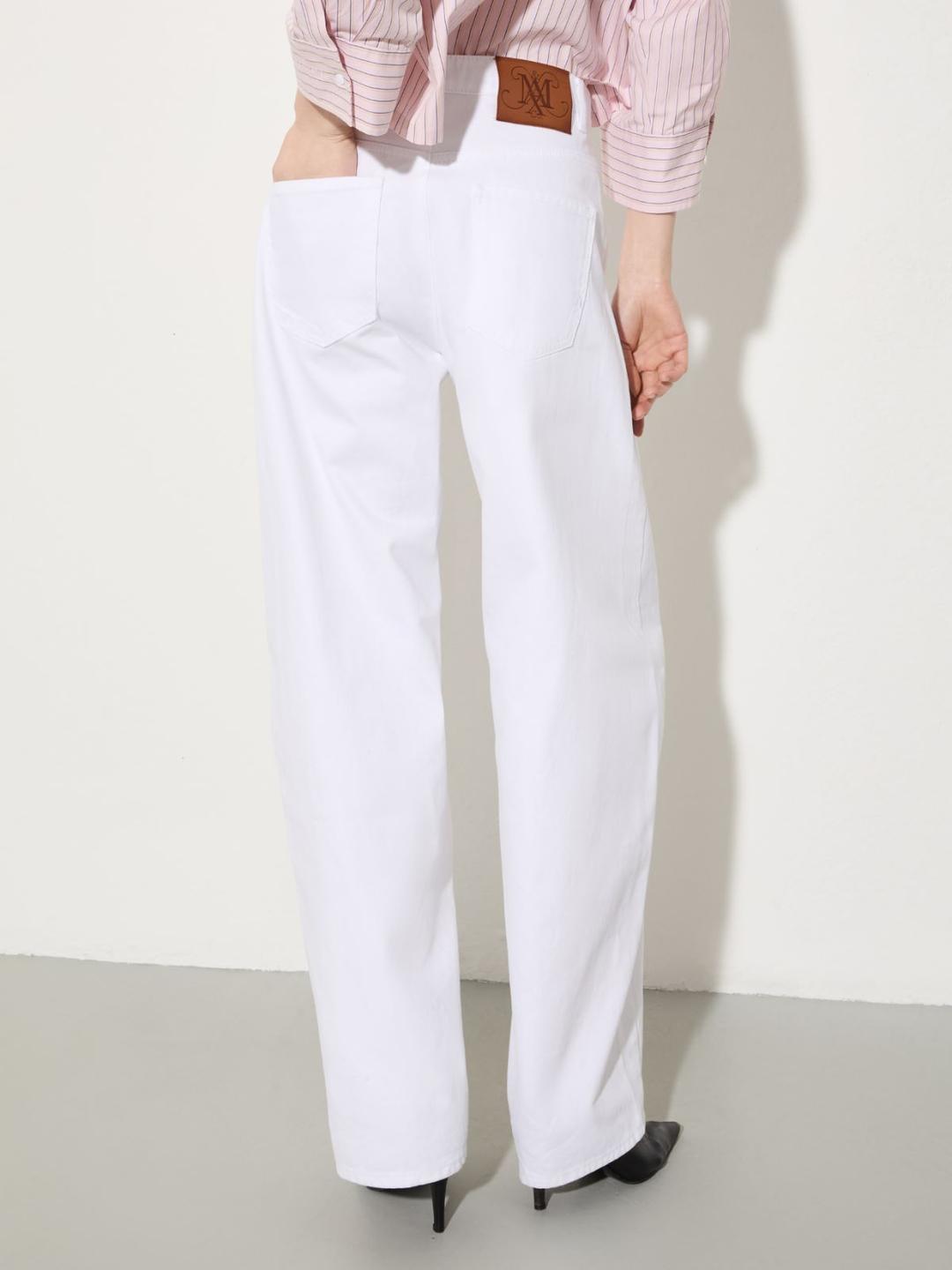 Pantaloni barrel leg in drill | Max&Co Pantaloni barrel leg in drill | Max&Co