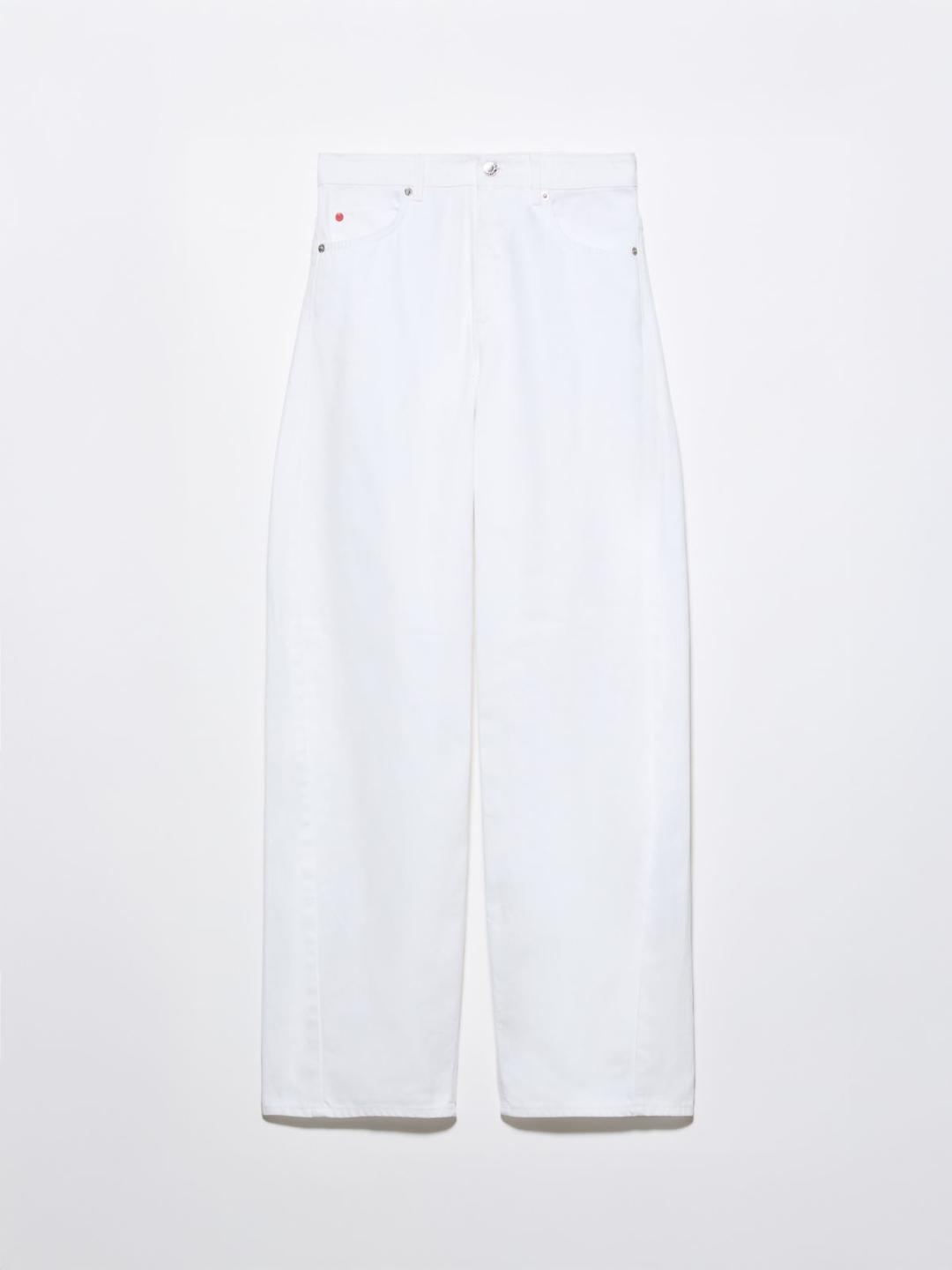 Pantaloni barrel leg in drill | Max&Co Pantaloni barrel leg in drill | Max&Co