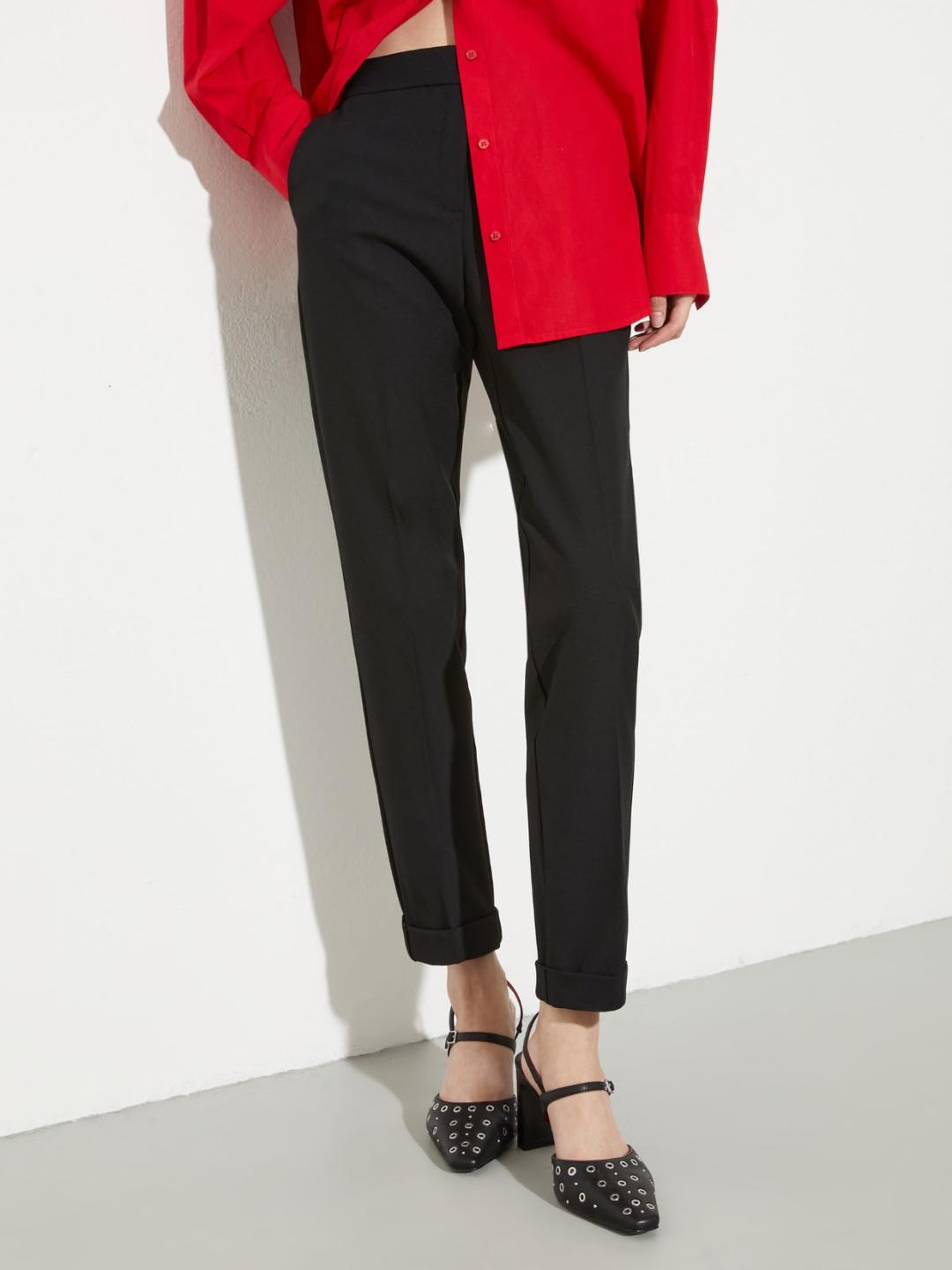 Pantaloni slim con risvolto | Max&Co Pantaloni slim con risvolto - vista alternativa - 3 | Max&Co