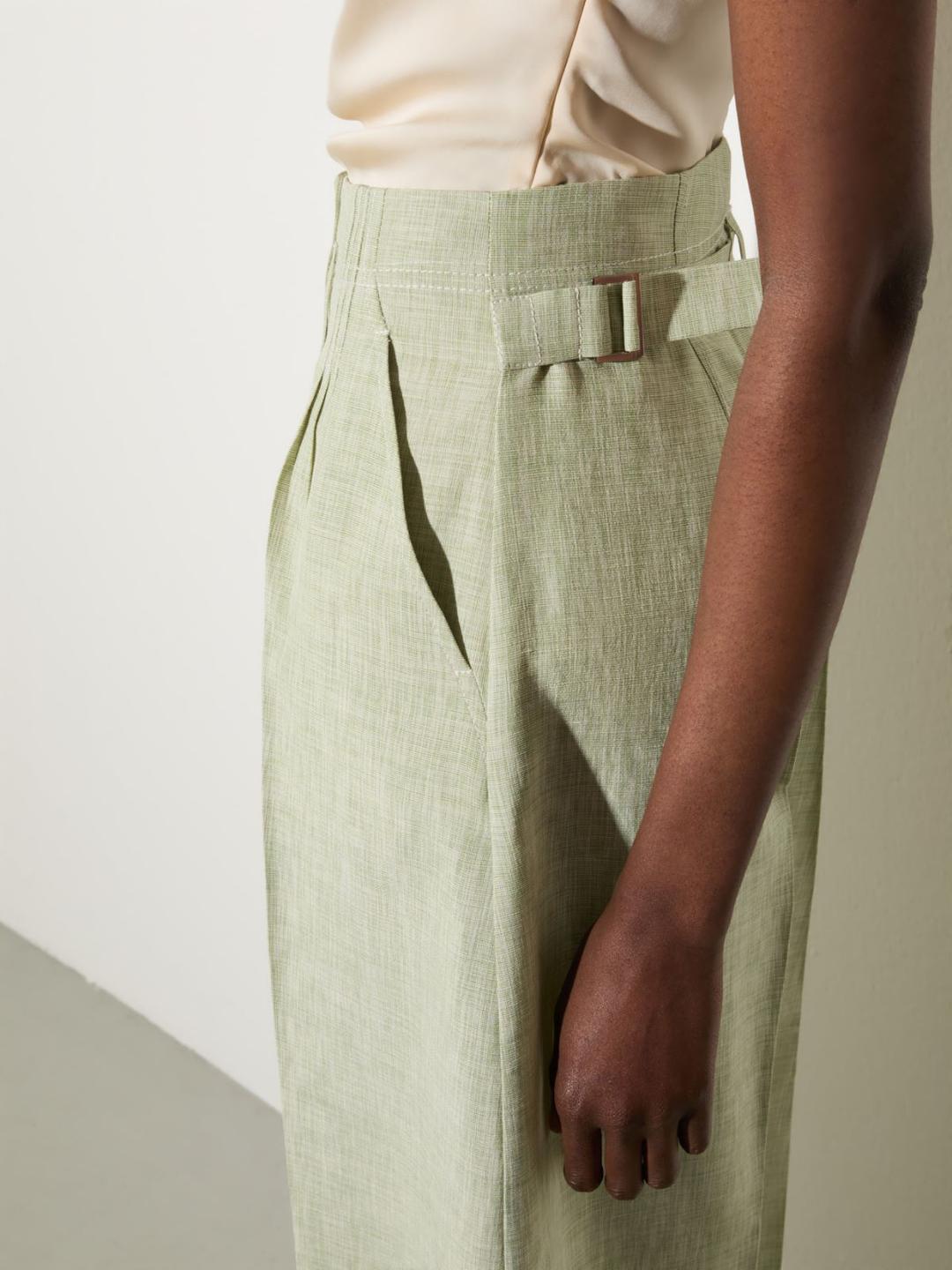 Pantaloni in blend di lino | Max&Co Pantaloni in blend di lino - vista alternativa - 30 | Max&Co