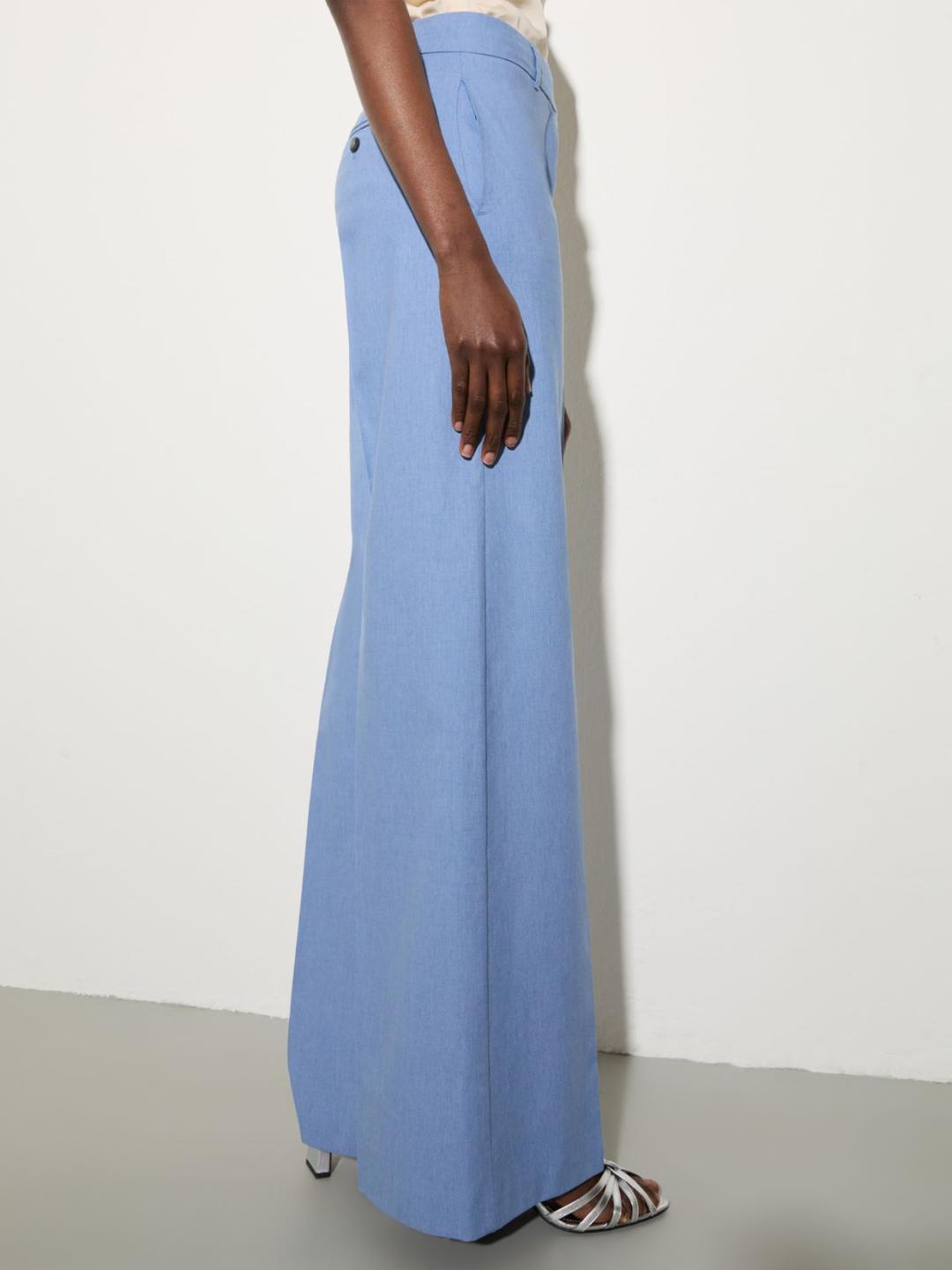 Pantaloni diritti in gabardine | Max&Co Pantaloni diritti in gabardine - vista alternativa - 16 | Max&Co