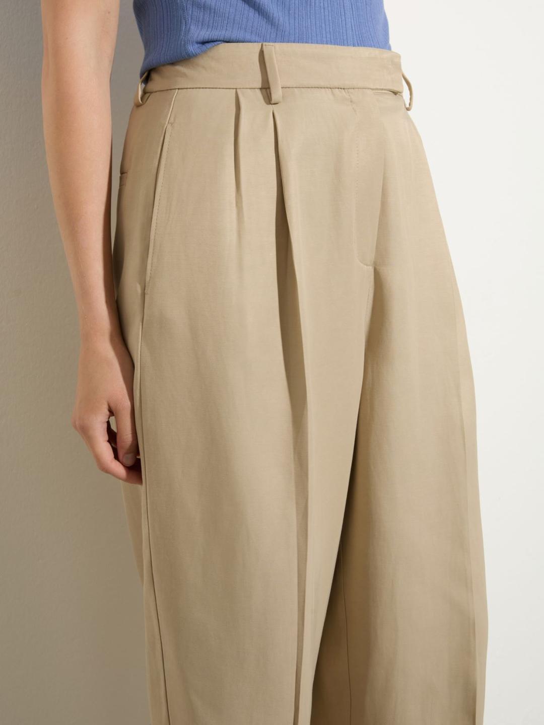 Pantaloni barrel leg fluidi | Max&Co Pantaloni barrel leg fluidi - vista alternativa - 7 | Max&Co