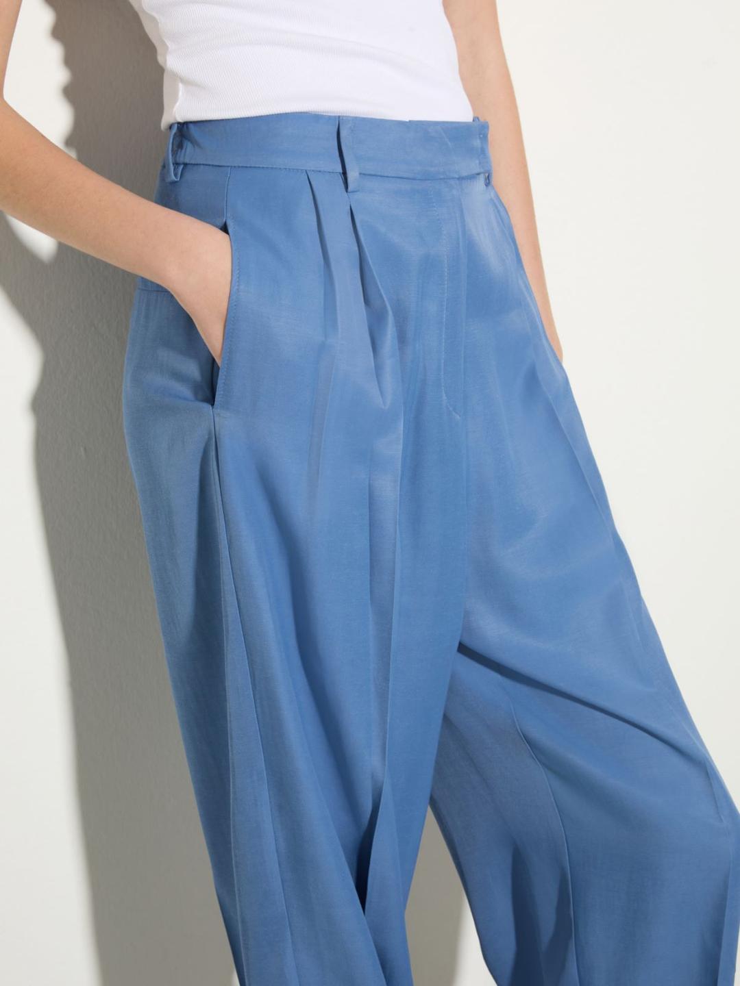 Pantaloni barrel leg fluidi | Max&Co Pantaloni barrel leg fluidi - vista alternativa - 18 | Max&Co