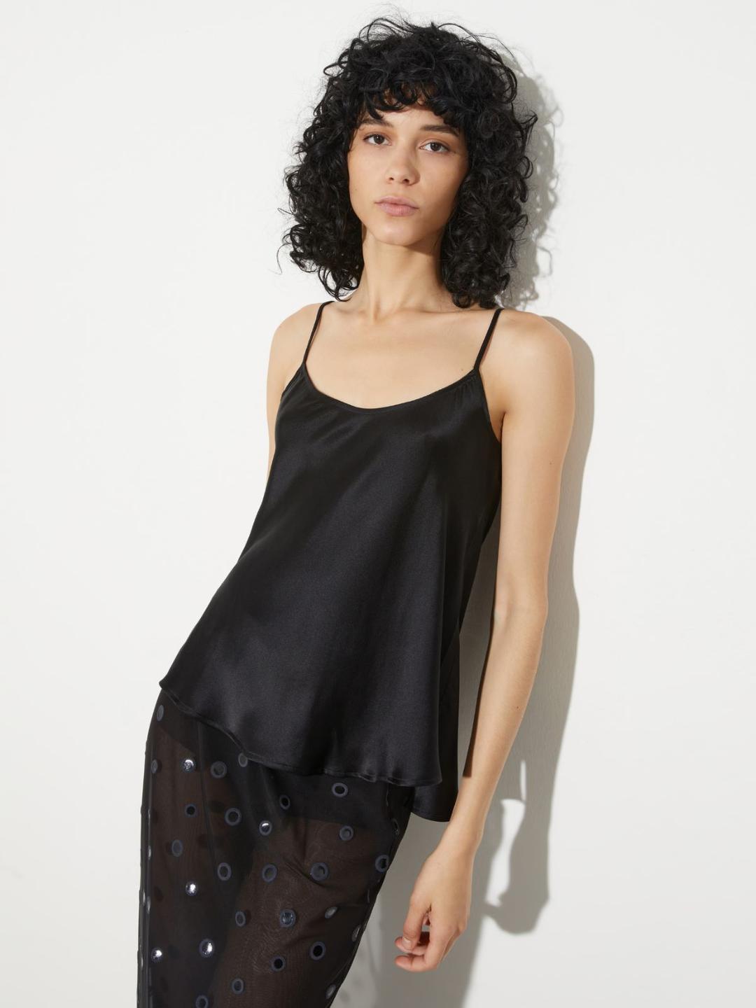 Top in raso di seta | Max&Co Top in raso di seta - vista alternativa - 0 | Max&Co