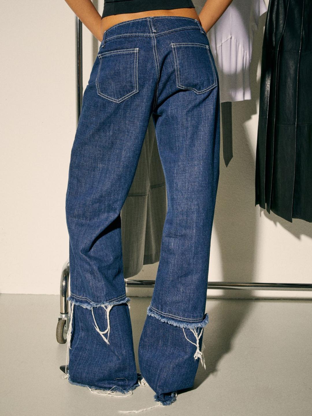 Jeans sfrangiati Sami Miró &Co.llaboration | Max&Co Jeans sfrangiati Sami Miró &Co.llaboration - vista alternativa - 1 | Max&Co