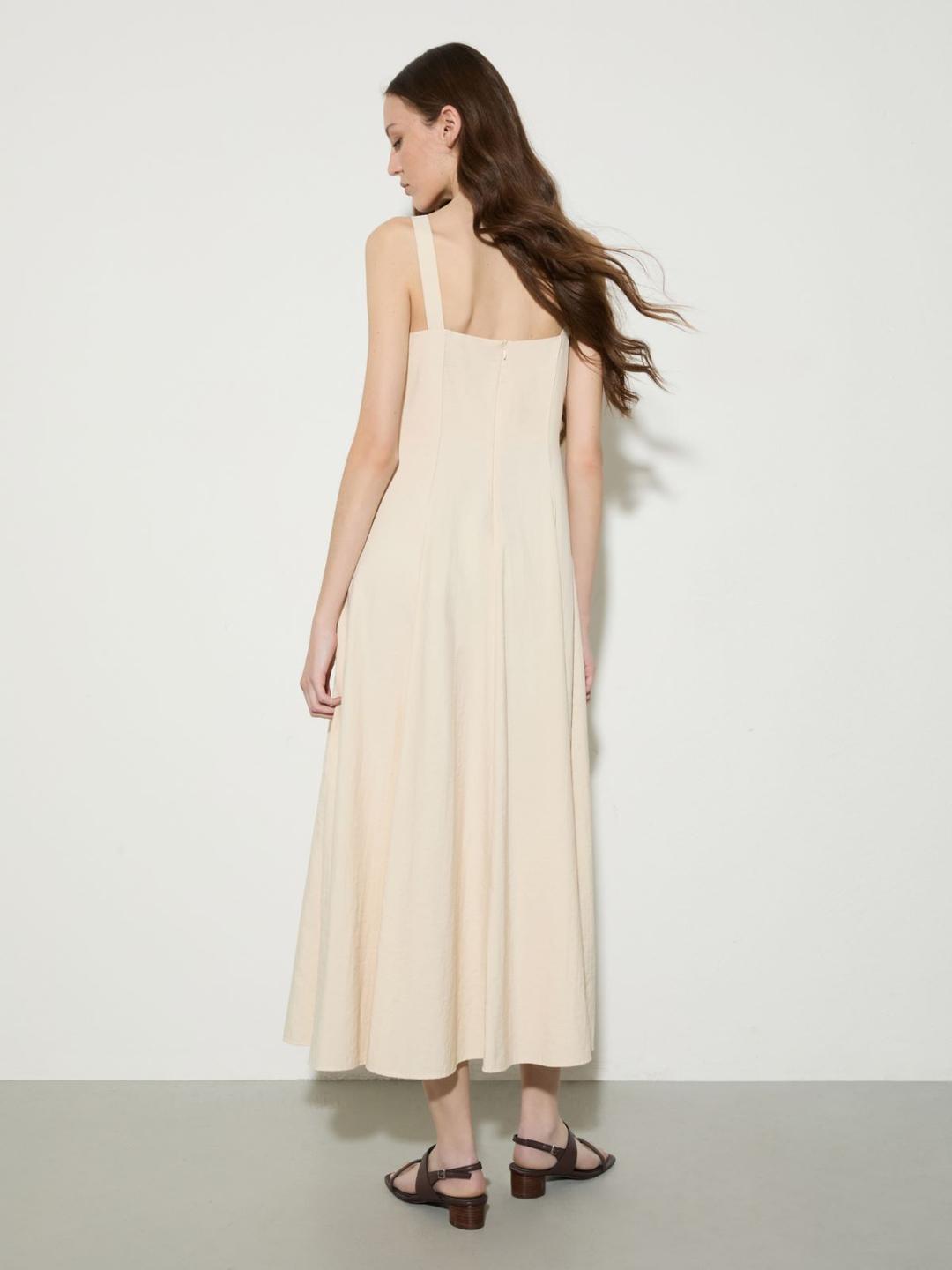 Abito princesse in nylon fluido | Max&Co Abito princesse in nylon fluido - vista alternativa - 14 | Max&Co