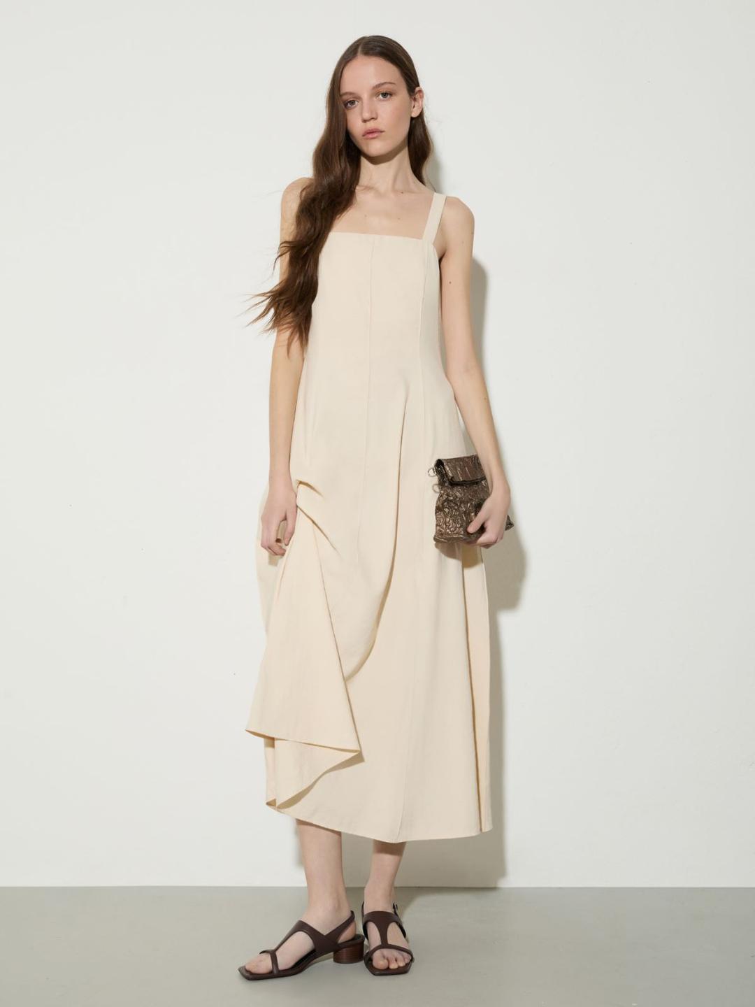 Abito princesse in nylon fluido | Max&Co Abito princesse in nylon fluido - vista alternativa - 14 | Max&Co