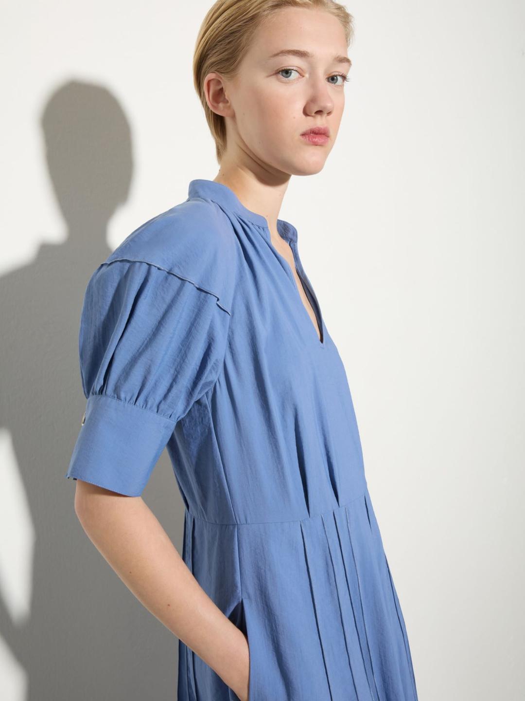 Abito fit & flare in nylon fluido | Max&Co Abito fit & flare in nylon fluido - vista alternativa - 10 | Max&Co