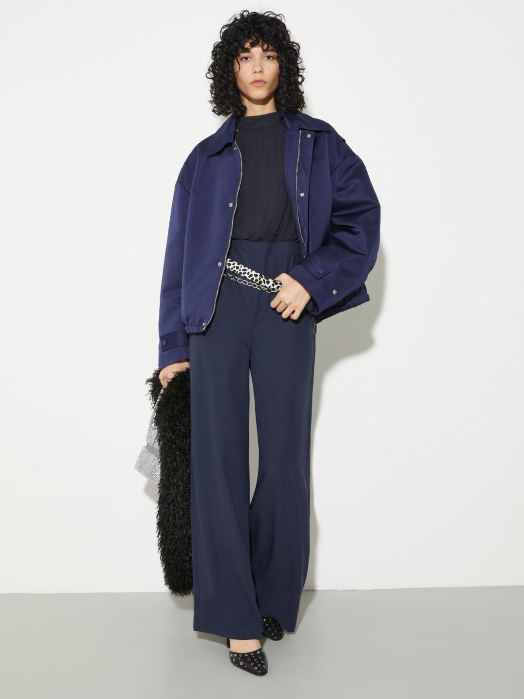 Tuta in envers satin e georgette | Max&Co Tuta in envers satin e georgette - vista alternativa - 1 | Max&Co