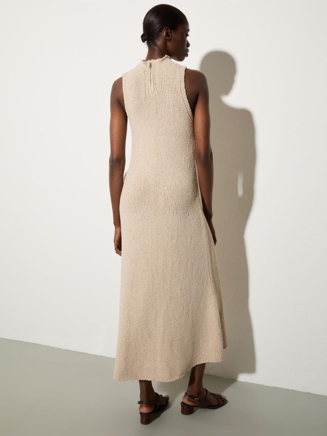 Abito midi in maglia con frangia | Max&Co Abito midi in maglia con frangia - vista alternativa - 7 | Max&Co