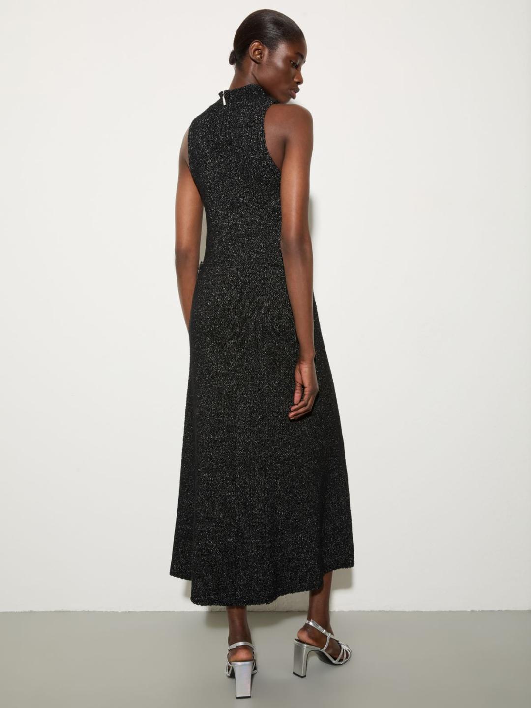 Abito midi in maglia con frangia | Max&Co Abito midi in maglia con frangia - vista alternativa - 4 | Max&Co