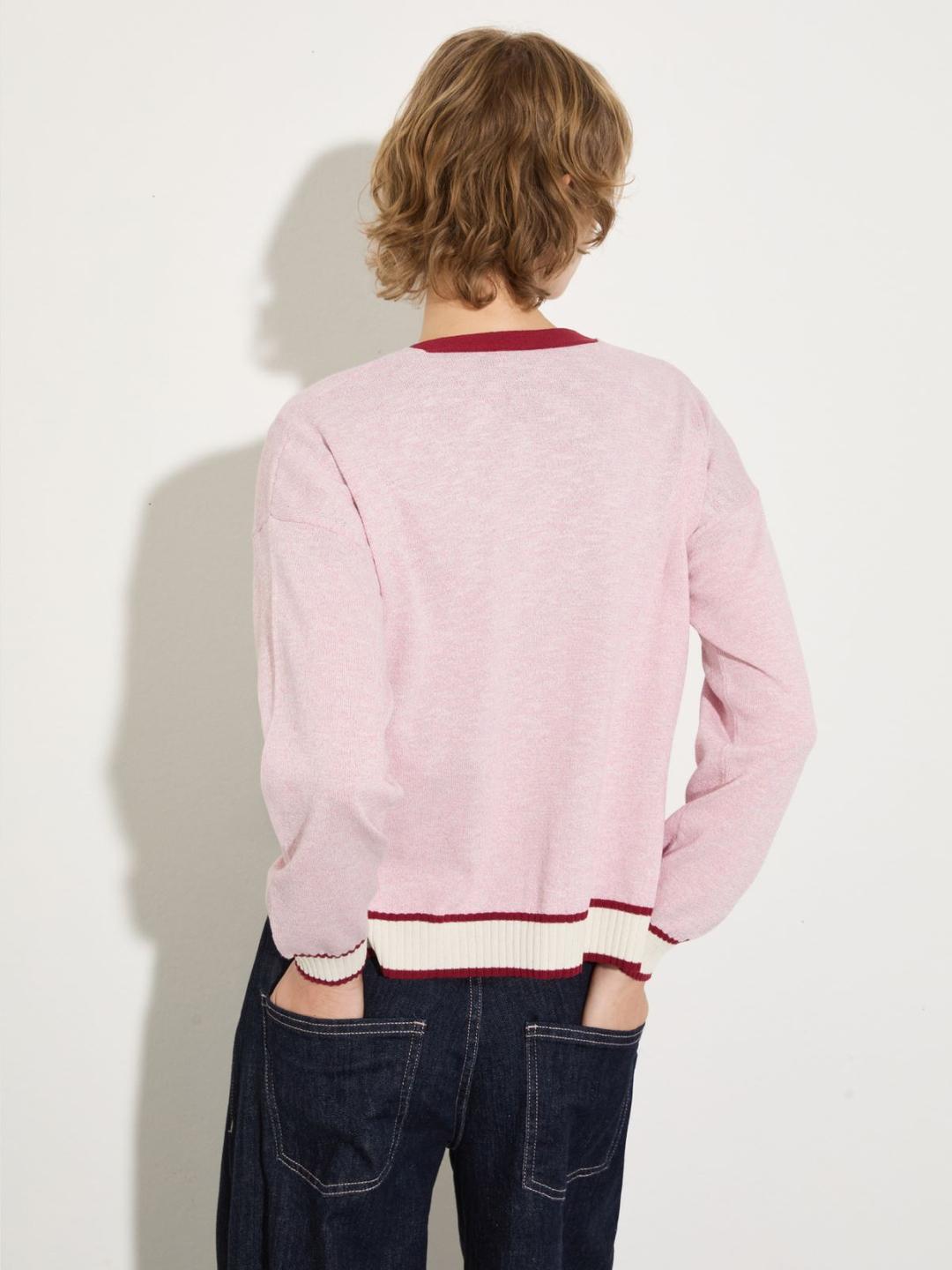 Cardigan in filato mouliné | Max&Co Cardigan in filato mouliné - vista alternativa - 36 | Max&Co