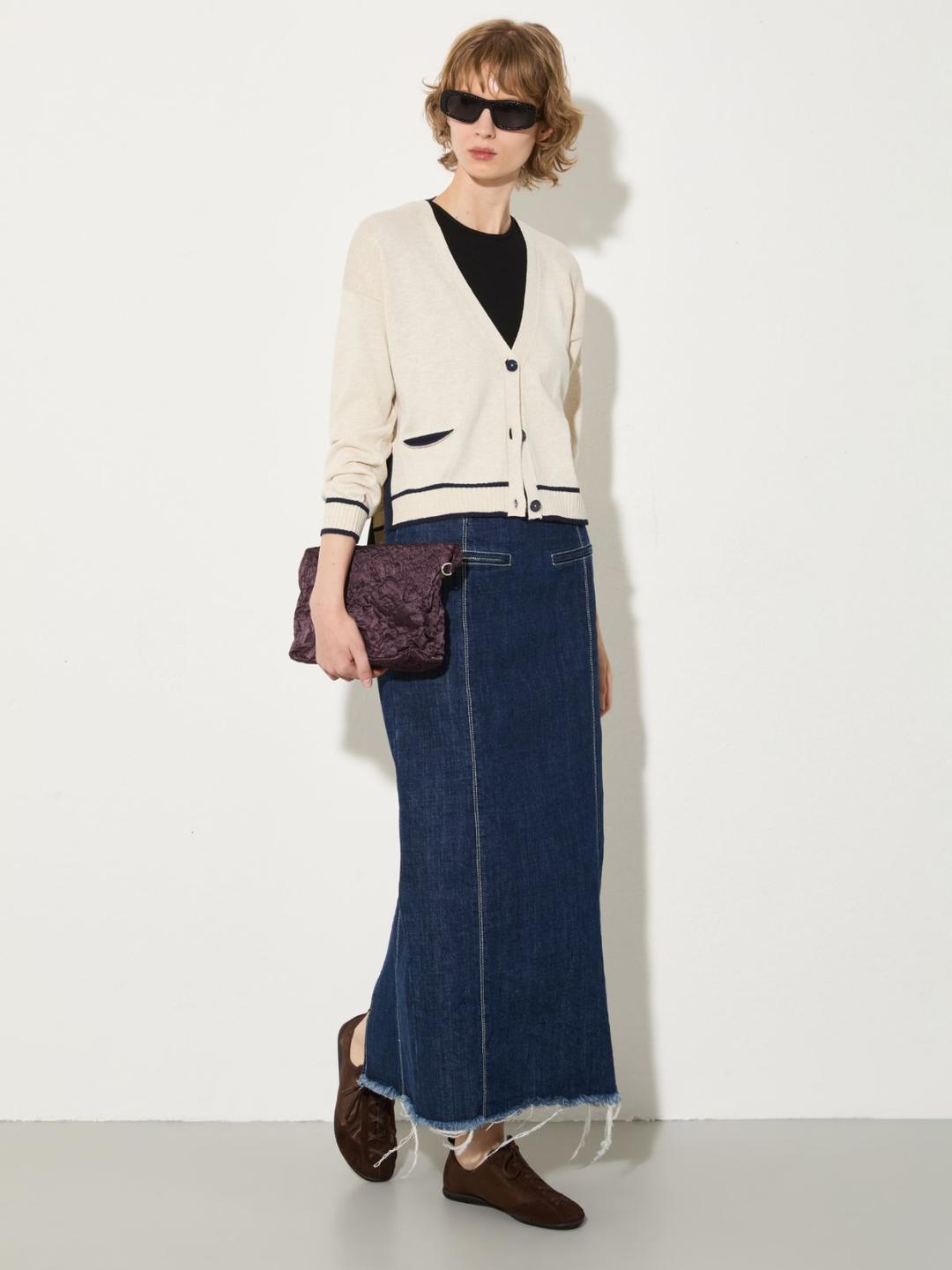 Cardigan in filato mouliné | Max&Co Cardigan in filato mouliné - vista alternativa - 23 | Max&Co