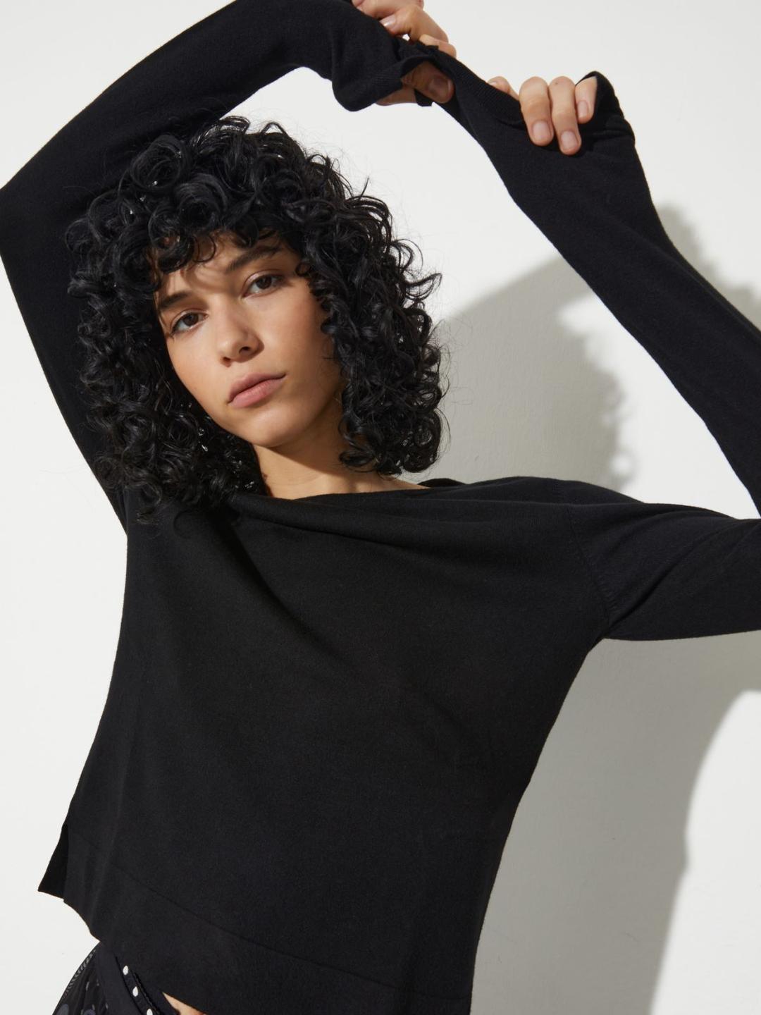 Maglia con scollo a barchetta | Max&Co Maglia con scollo a barchetta - vista alternativa - 1 | Max&Co