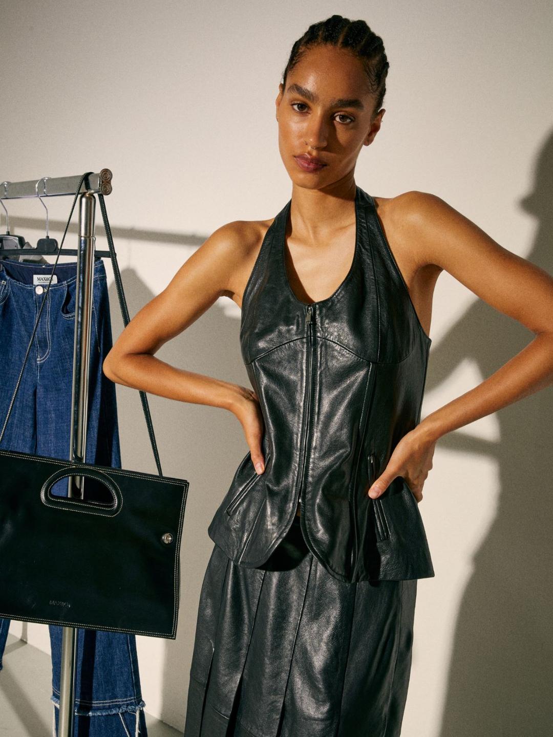 Bustier in nappa Sami Miró &Co.llaboration | Max&Co Bustier in nappa Sami Miró &Co.llaboration - vista alternativa - 5 | Max&Co