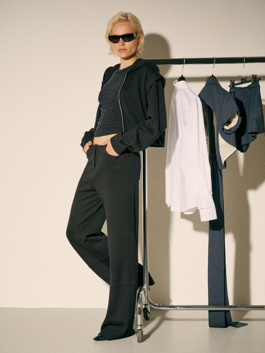 Pantaloni in felpa Sami Miró &Co.llaboration | Max&Co Pantaloni in felpa Sami Miró &Co.llaboration - vista alternativa - 1 | Max&Co