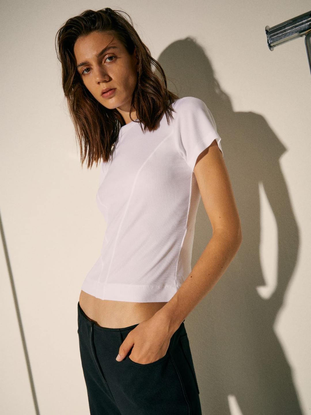 T-shirt a costine Sami Miró &Co.llaboration | Max&Co T-shirt a costine Sami Miró &Co.llaboration - vista alternativa - 8 | Max&Co