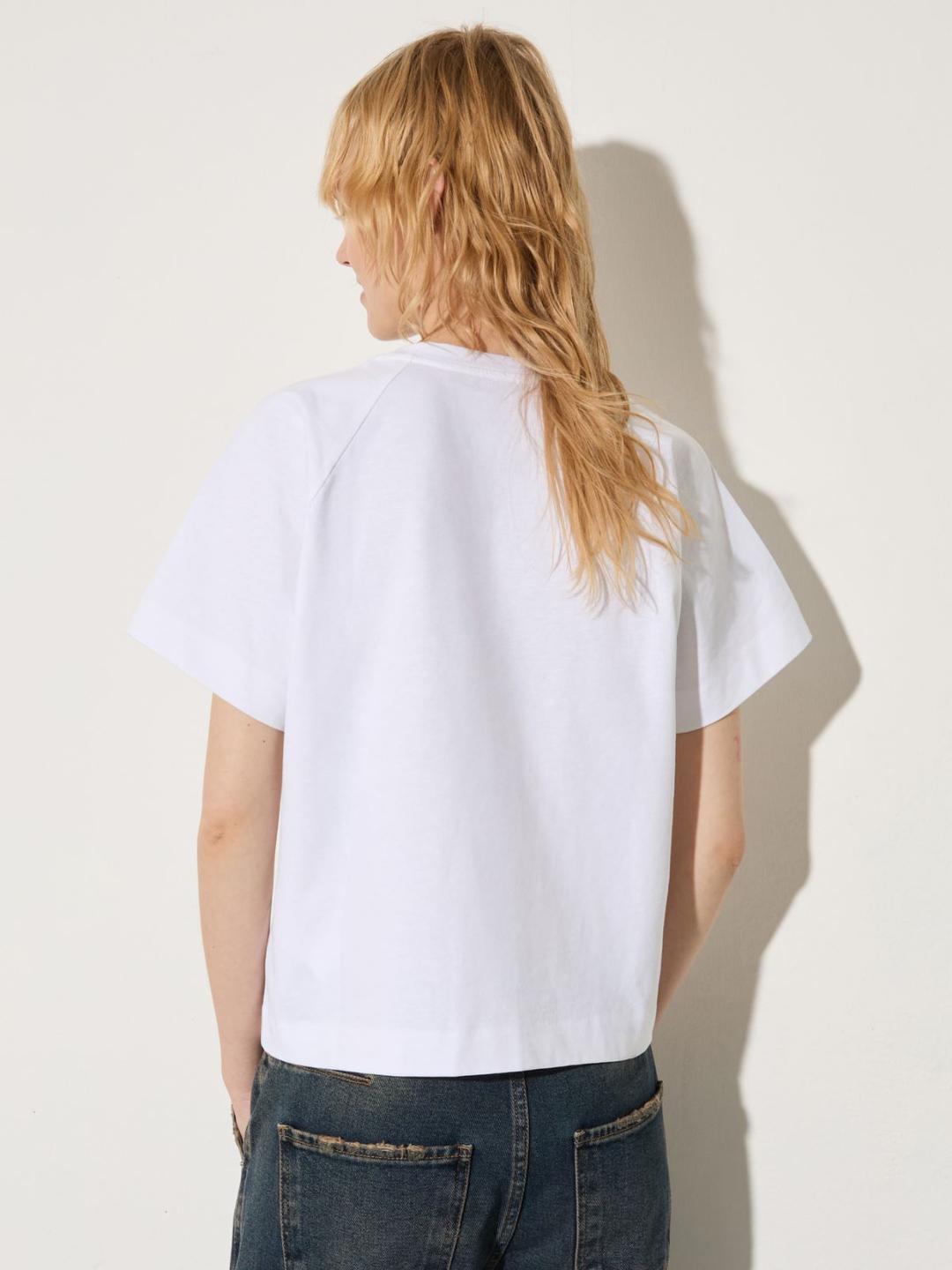 T-shirt in cotone e lino | Max&Co T-shirt in cotone e lino - vista alternativa - 9 | Max&Co