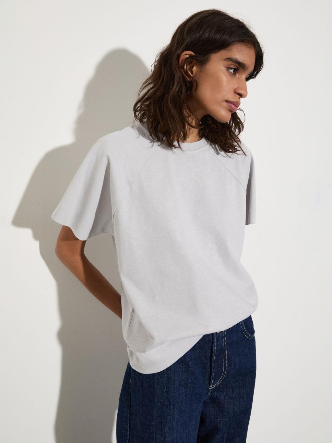 T-shirt in cotone e lino | Max&Co T-shirt in cotone e lino - vista alternativa - 17 | Max&Co