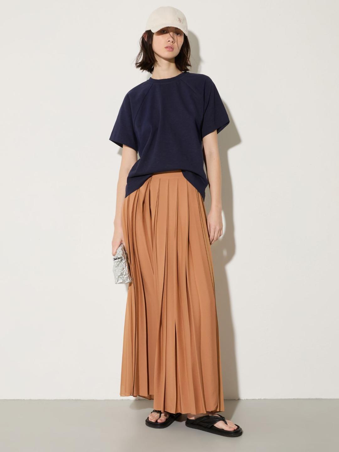 T-shirt in cotone e lino | Max&Co T-shirt in cotone e lino - vista alternativa - 2 | Max&Co