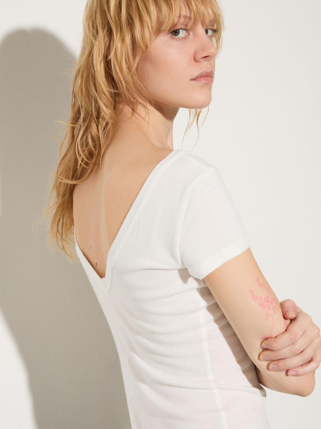 T-shirt slim in jersey comfort | Max&Co T-shirt slim in jersey comfort - vista alternativa - 1 | Max&Co