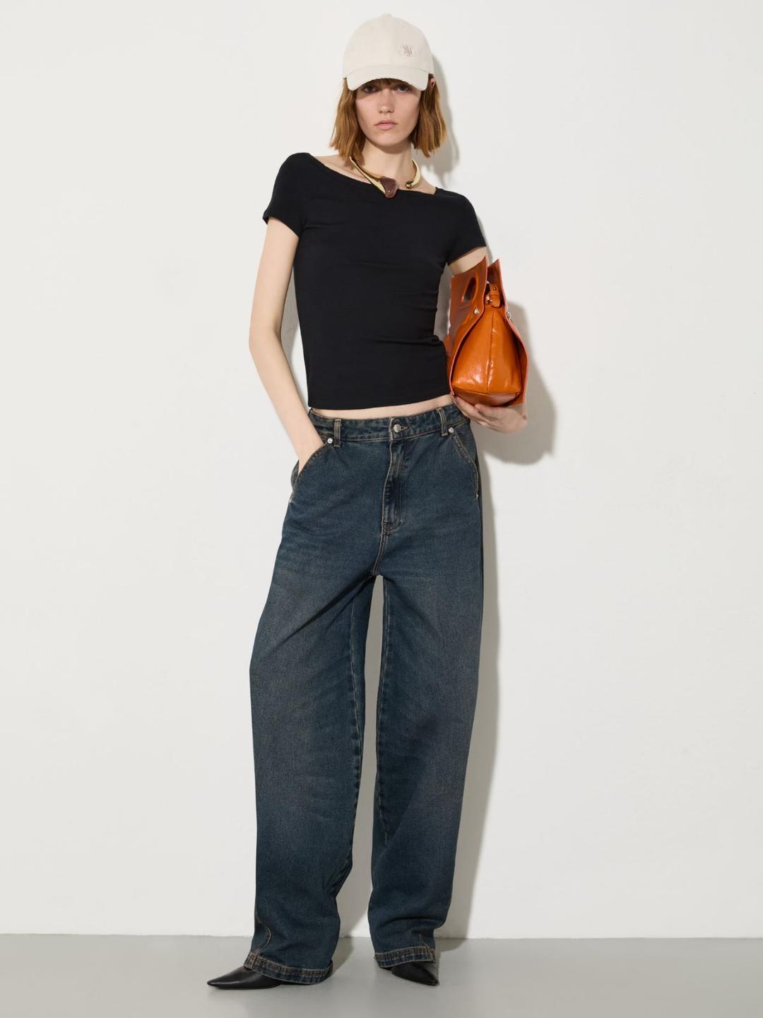 T-shirt slim in jersey comfort | Max&Co T-shirt slim in jersey comfort - vista alternativa - 16 | Max&Co