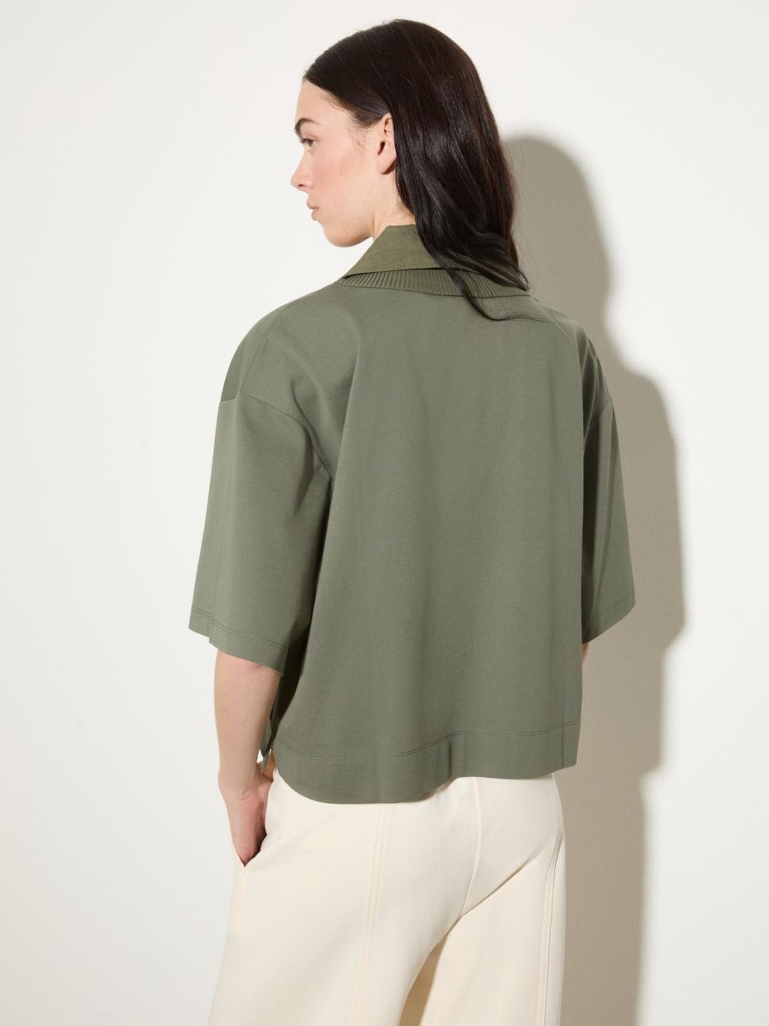 Layered T-shirt in cotone e lino | Max&Co Layered T-shirt in cotone e lino - vista alternativa - 16 | Max&Co